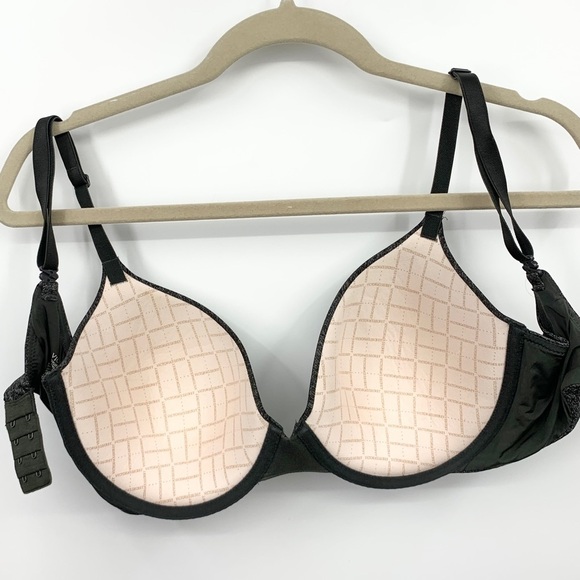 Victoria's Secret Women Size 32DDD Bra Heathered Gray Underwire Uplift Semi Demi - Picture 6 of 7